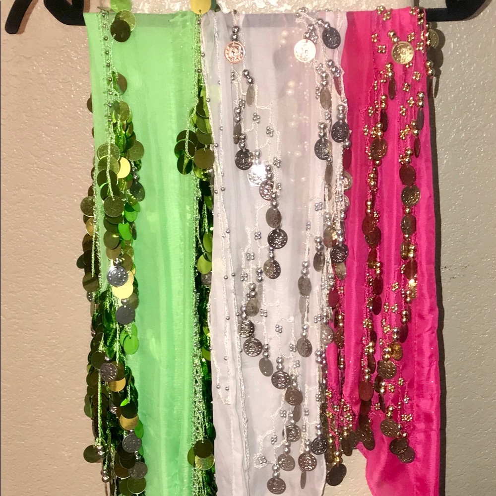 3 belly dancing / Zumba skirts